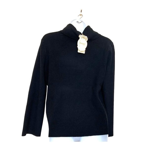 NWT Passione Moda rhynstones & sequins roll collar - Picture 5 of 6